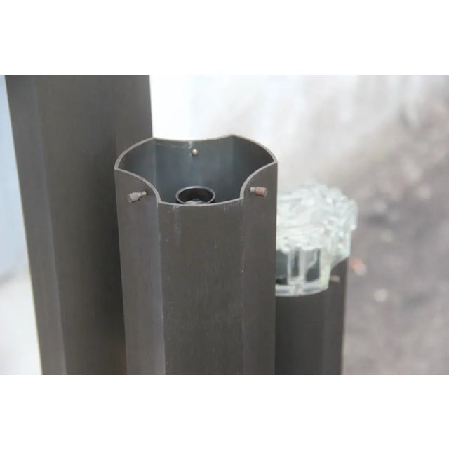 Bronzed Floor Lamp by Gaetano Sciolari, 1970s For Sale - Image 9 of 15