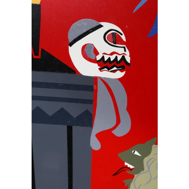 Odysseus: Circe (Exhibition), Romare Bearden Screen Print Poster For Sale - Image 4 of 9