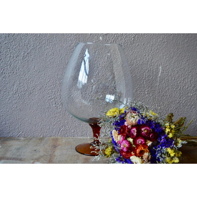 Big Glass Cut Cup by Empoli For Sale - Image 15 of 15