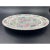Vintage Large Pink Floral Decorative Plate For Sale - Image 15 of 18