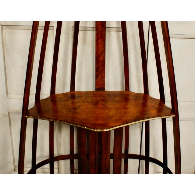 1940s Vintage Skeleton Canoe Bookshelf from Blandford, 1940 For Sale - Image 5 of 11