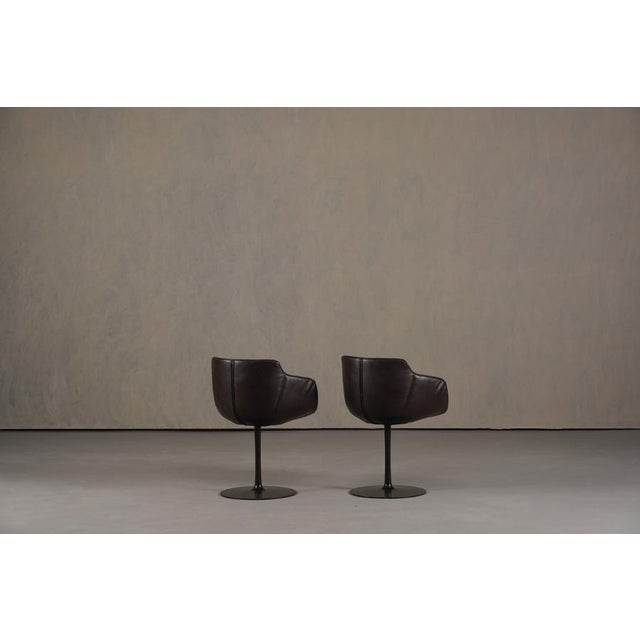 Flow Armchairs by Jean-Marie Massaud for MDF, Italy, 2000s, Set of 2 For Sale - Image 4 of 15