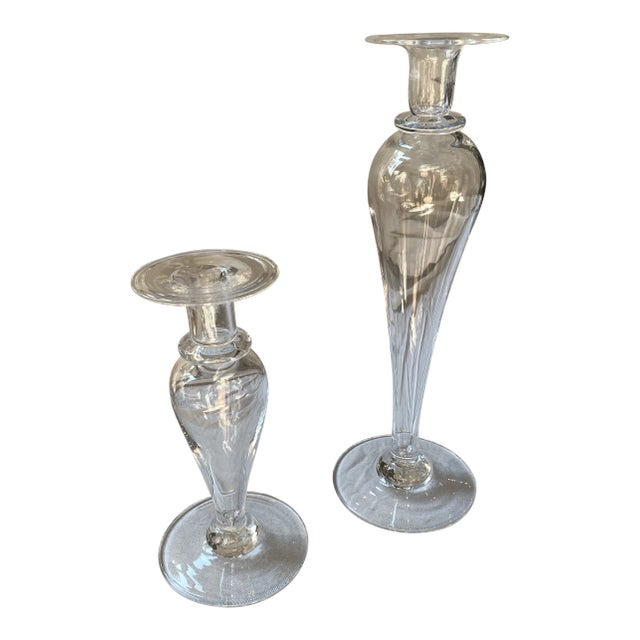 1990s Simon Pearce Crystal Set For Sale