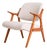 Scandinavian Oak Lounge Chair, 1960s For Sale