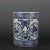 Mid 20th Century Chinese Vintage Ceramic Pen Holder,Old Porcelain Factory Blue and White Porcelain Brush Washer Hand Painted Four Divine Beasts Pattern For Sale - Image 5 of 7