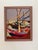 This pair of framed vintage needlepoint boats is adorable for a child’s space or otherwise. This pair will add warmth,...