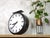 Large Double Sided TN Light Up Station Clock from Telenorma, 1950s For Sale - Image 16 of 16