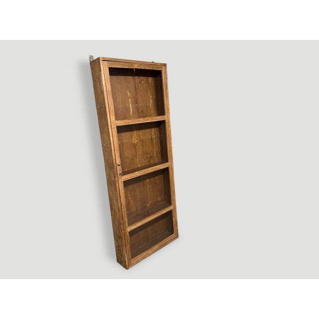 1950s Glass Cabinet For Sale - Image 4 of 5