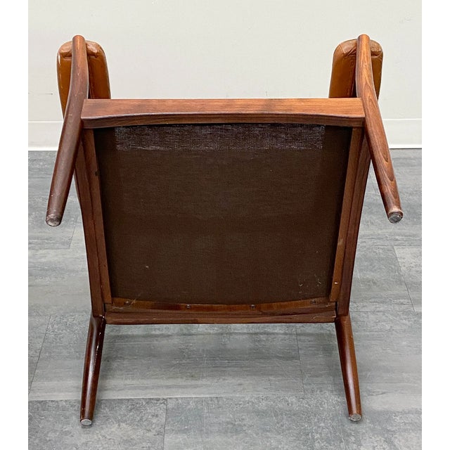 1970s Pair Gote Mobler Leather Lounge Chairs For Sale - Image 10 of 14