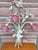 Italian Florentine Metal and Glass Wall Lamp, 1950s For Sale - Image 9 of 9
