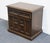 CENTURY FURNITURE Mediterranean / Southwestern Style 26" Solid Oak? Cabinet Nightstand 24" High 26" Wide 17.25" Deep We...