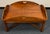 Chippendale Style Cherry & Yew Wood Butlers Tray Coffee Table For Sale - Image 4 of 10