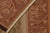 Textile Rug & Kilim’s Aubusson Style Flatweave in With Beige-Brown Floral Pattern For Sale - Image 7 of 7
