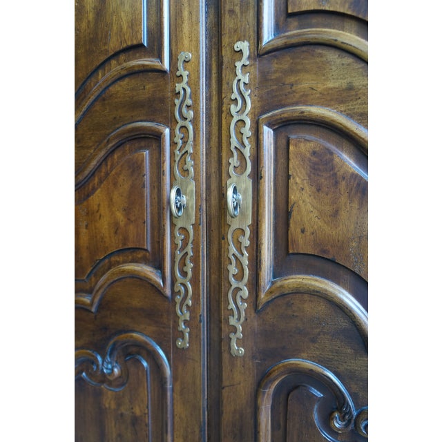 French Country Henredon Armoire Chairish