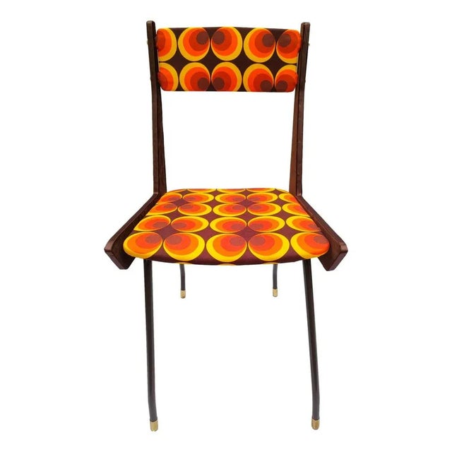 Brown Boomerang Chair from RB Rossana, 1950s For Sale - Image 8 of 8
