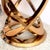 Stunning Tessellated Malachite Round Dining Table With Brass Base, Made in Italy For Sale - Image 14 of 15