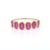 Ruby Half Eternity Band in 18 Karat Yellow Gold Size 7.5 For Sale - Image 10 of 10