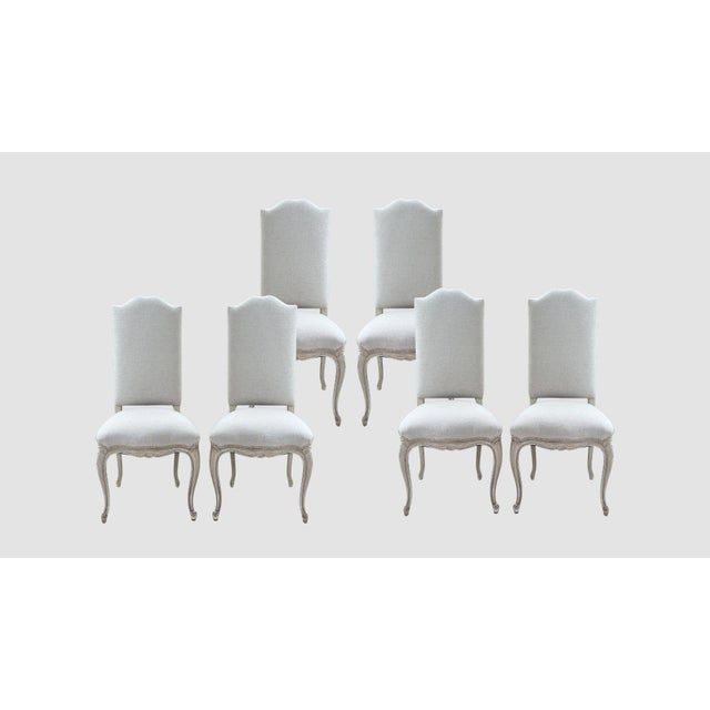 Early 19th Century Set of Six 19th Century Louis XV Dining Chairs For Sale - Image 5 of 5