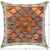 1990s Shabby Chic Turkish Hand Woven Kilim Throw Pillow For Sale In New York - Image 6 of 8