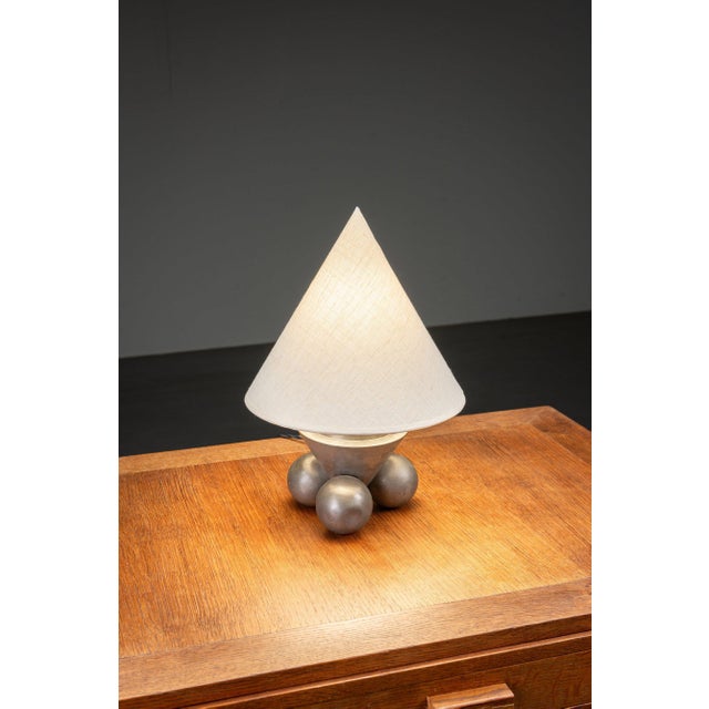 Gero Amsterdam School Table Lamp, 1920s For Sale - Image 9 of 11