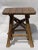 Brutalist Wabi Sabi Organic Tree Stool, 1970s For Sale - Image 6 of 9