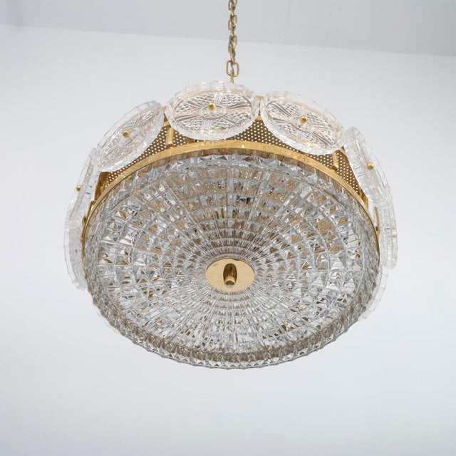 Molded glass pendant by Carl Fagerlund For Sale In New York - Image 6 of 10