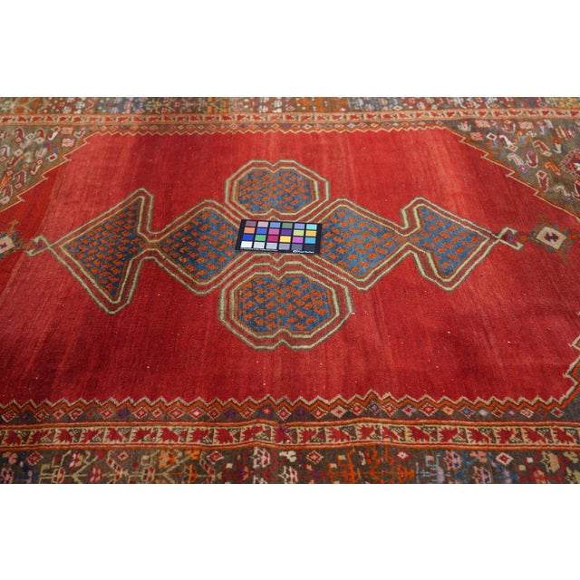 Textile Antique Malayer Rug 4'3'' X 5'8'' For Sale - Image 7 of 10