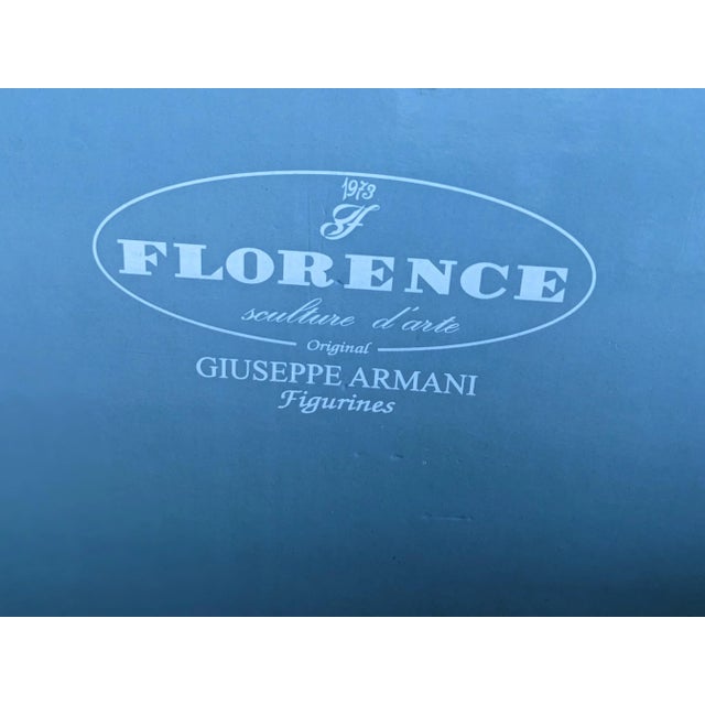 1970s Beautiful Limited Edition Signed Florence Armani Figurine at Home 1263f (La Famiglia) Family Figurine For Sale - Image 14 of 15