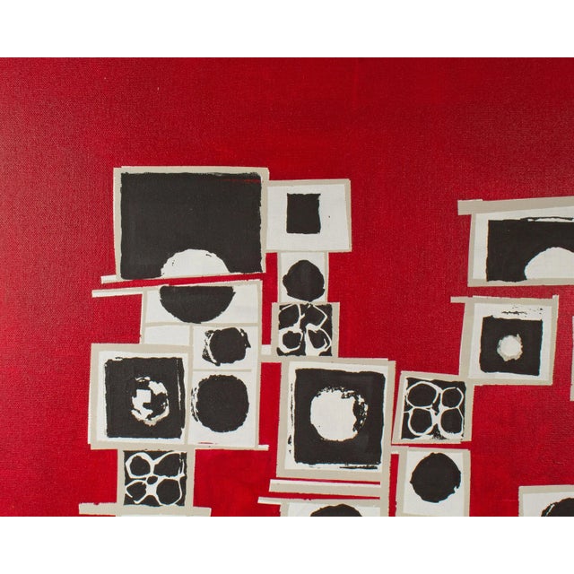 2020s 2022 Signed “Milky Way” Acrylic on Canvas Abstract Painting by Artist Steven Sickles For Sale - Image 5 of 8