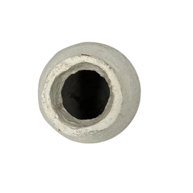 Late 20th Century Late 20th Century Paper Mache Vessel For Sale - Image 5 of 5