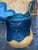 Art Deco 1920s Louis Dage and Eugene Val French Art Deco Ceramic Pottery - Set of 2 Pieces, Platter and Cup, Famous Egg Yolk Glaze For Sale - Image 3 of 13