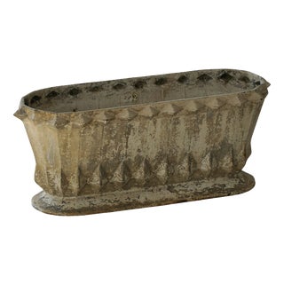 French Patinated Iron Jardinière, 1900-1920 For Sale