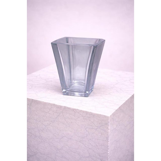 Swedish Art Deco Etched Crystal Vase with Female Figure from Kosta Glasbruk, 1920s For Sale - Image 6 of 8