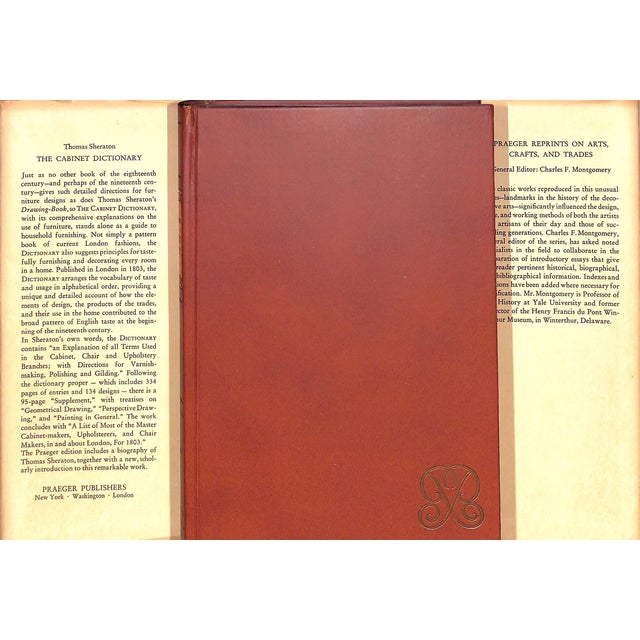 SHERATON, Thomas w/ an introduction by Wilford P. Cole and Charles F. Montgomery [200] pp. Praeger Publishers 1970 8 3/8"...