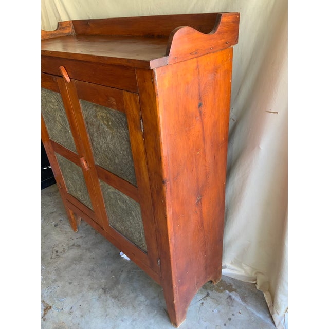 19th Century Pine and Poplar Pie Safe For Sale - Image 4 of 9