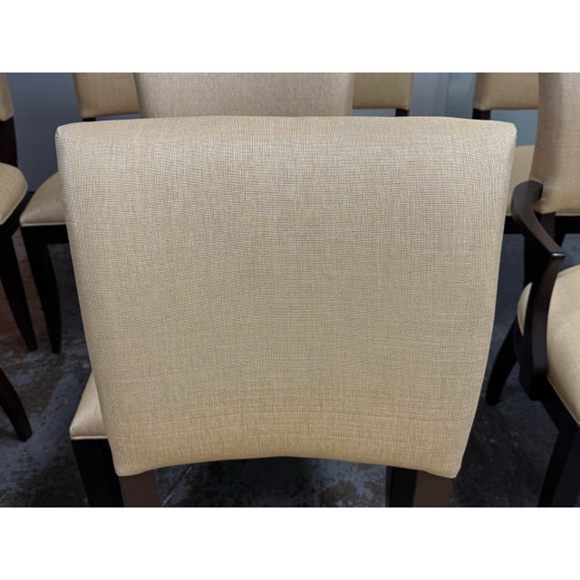 Ethan Allen Drew Dining Chairs, Set of Eight For Sale In San Francisco - Image 6 of 12
