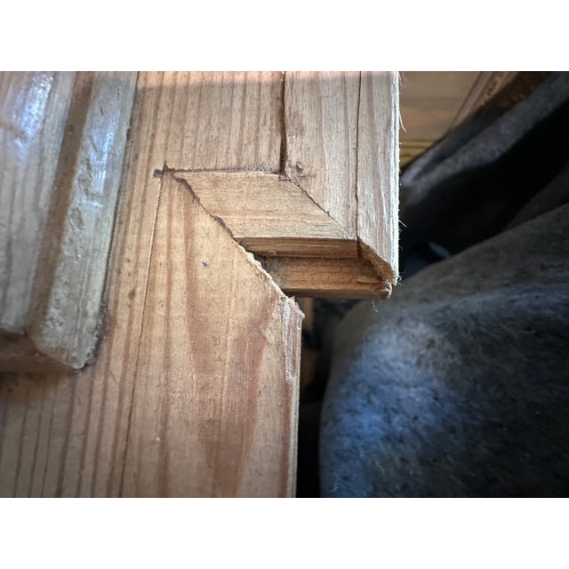 Late 19th Century English Georgian Style Breakfront Pine Library Bookcase For Sale - Image 16 of 18