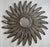 Extra Large Mid Century Modern Silver Sunburst Mirror For Sale - Image 10 of 10