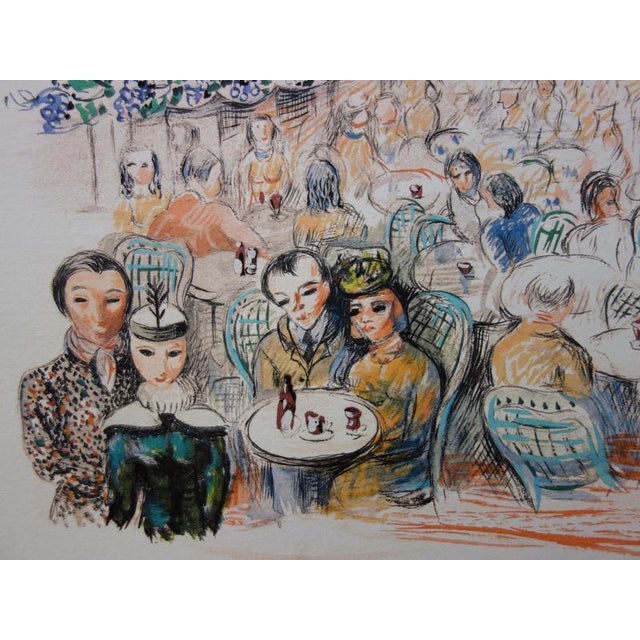 Moise Kisling, Paris, Café Des Sirènes, Lithograph For Sale - Image 4 of 6