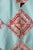 Textile 1950s Quilt Top in Aqua and Yellow in an Intricate Pattern For Sale - Image 7 of 11