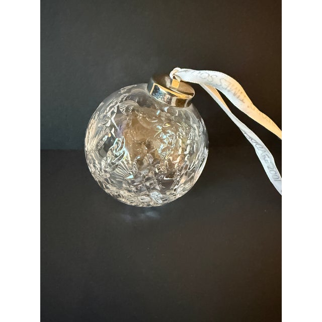 American Waterford 2001 Times Square Crystal Ornament For Sale - Image 3 of 7