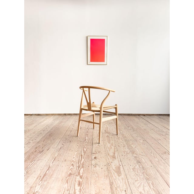 Carl Hansen & Søn Mid-Century Modern CH24 Chair in Oak with Danish Cord by by Hans J. Wegner for Carl Hansen & Søn, 1960s For Sale - Image 4 of 18