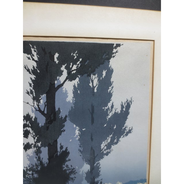 Paul Oskar Droge Signed Woodcut For Sale In New York - Image 6 of 12