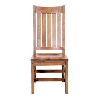 Amish Tables Williamsburg Dining Chair in Rustic Cherry For Sale