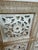 Wood Bohemian Rustic Carved Mango Wood Wall Panel Mirror For Sale - Image 7 of 12