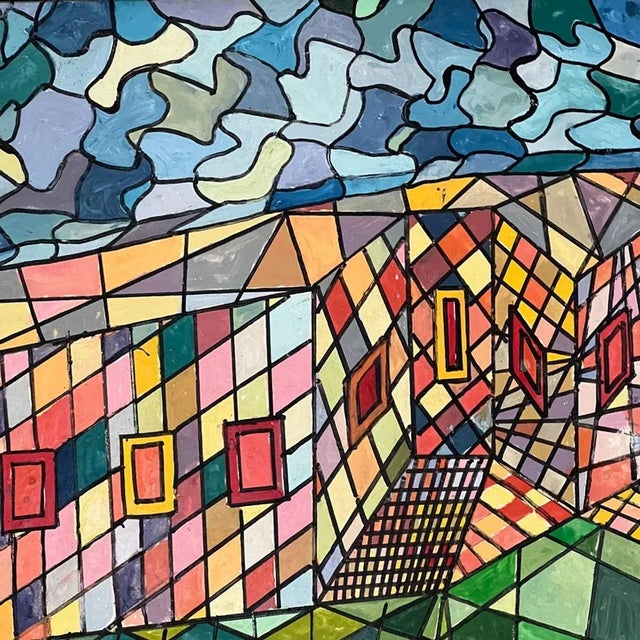 We've had this painting bespoke framed.