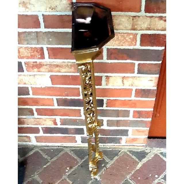 Rococo 1964 Gold Resin 34" Long Wall Pocket For Sale - Image 3 of 7