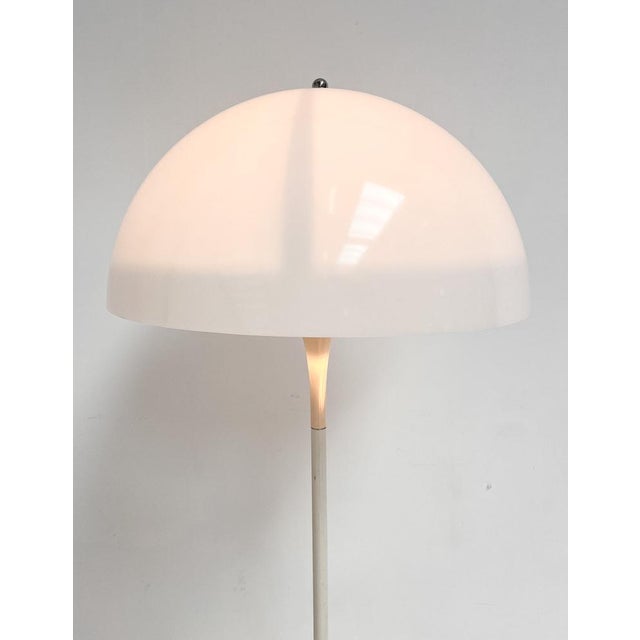 Cream Panthella Floor Lamp by Verner Panton for Louis Poulsen, 1970s For Sale - Image 8 of 12