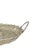 Mid 20th Century Vintage French Provincial Woven Silver Plate Basket Tray With Handles Style After Christofle For Sale - Image 5 of 12