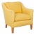 Fabric Chair in Yellow from Bielefeld Workshops For Sale